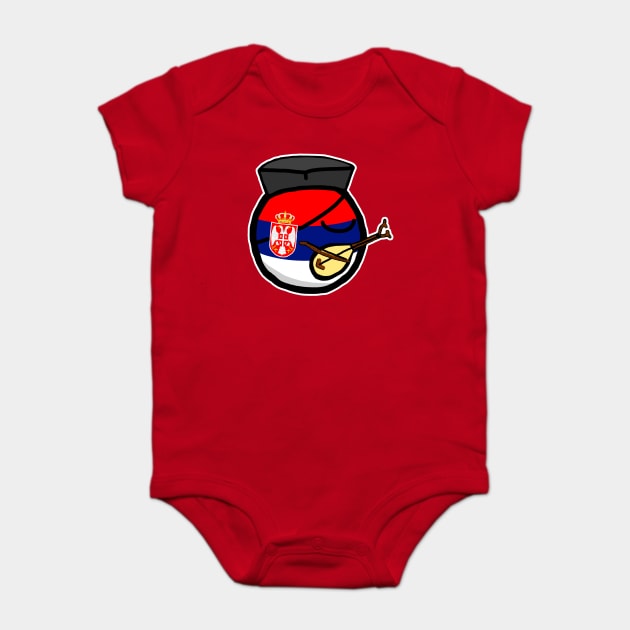 Serbiaball Baby Bodysuit by Graograman